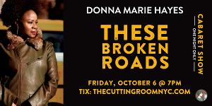 Donna Marie Hayes Comes To The Cutting Room To Launch New Book 'These Broken Roads' 