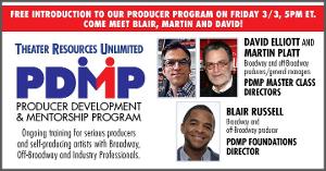 Theatre Resources Unlimited To Host Spring 2023 Producer Development Program Image