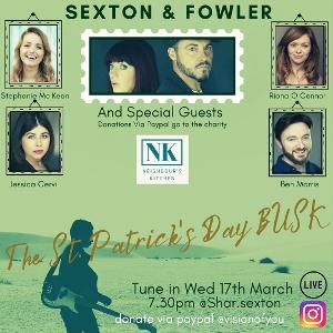Sharon Sexton and Rob Fowler Announce Live Concert Event for St Patrick's Day Image