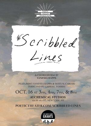 Poetic Theater Productions to Present First In-Person Production of 2021 - SCRIBBLED LINES Image
