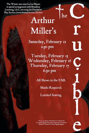 La Lumiere School Presents Arthur Miller's THE CRUCIBLE  Image