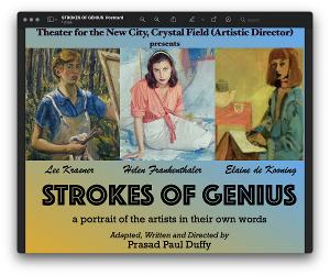 Dream Up Festival to Present STROKES OF GENIUS at Theater For The New City in September  Image