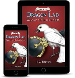 J.C. Stevens Promotes Middle Grade Fantasy Trilogy DRAGON LAD Image