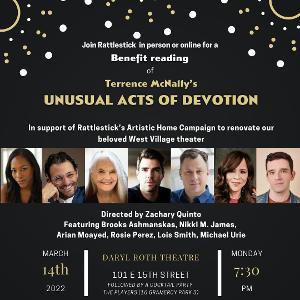 Brooks Ashmanskas, Nikki M. James, Rosie Perez & More to Star in UNUSUAL ACTS OF DEVOTION Reading 