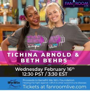 Tachina Arnold & Beth Behrs Announce Virtual Meet & Greet With Fan Room Live 