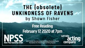 Salt Lake Acting Company to Present Free Reading of New Play by Utah-Based Playwright Shawn Fisher 