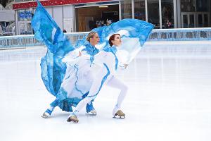 Ice Theatre Of New York City Holds Skate Concert At Bank Of America Winter Village At Bryant Park 