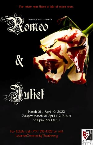 ROMEO AND JULIET Announced At Lebanon Community Theatre Image