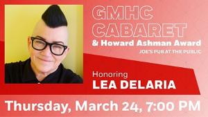 GMHC To Honor Lea DeLaria With the 2022 Howard Ashman Award 