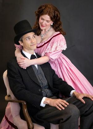 Cast Set For THE LINCOLNS OF SPRINGFIELD at Hoogland Center for the Arts 