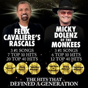 Felix Cavaliere & Micky Dolenz to Perform at The Palladium Times Square Image