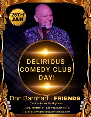 Mayor Goodman Declares Delirious Comedy Club Day In Las Vegas Image
