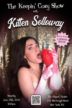 Annie-Sage Whitehurst to Present Kitten Solloway's THE KEEPIN' COZY SHOW at The Player's Theatre 