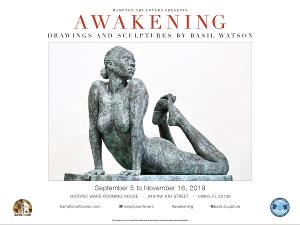 Hampton Art Lovers Presents: THE AWAKENING: Drawings And Sculptures Of Basil Watson  Image