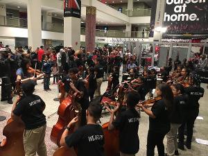 Paterson Music Project Performs At Prudential Center For NJ Devils Game Image