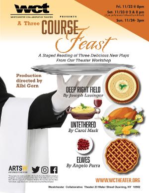 WCT Presents A Three-Course Feast – A Trio Of Delectable  Staged Readings To Usher In The Holidays 