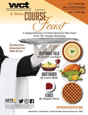 WCT Presents A Three-Course Feast – A Trio Of Delectable  Staged Readings To Usher In The Holidays Image