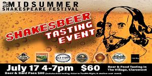 Ophelia's Jump Presents ShakesBEER Next Month Image
