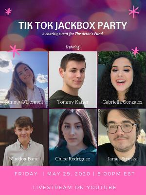 TIK TOK JACKBOX PARTY! to Benefit The Actor's Fund Image