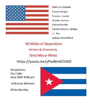 Pangea Productions Presents 90 MILES OF SEPARATION Image