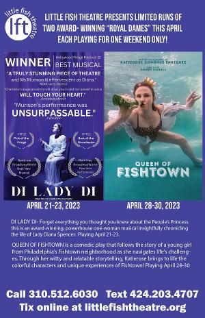 Little Fish Theatre to Present Limited Runs Of Two Award- Winning Pieces This Month  Image