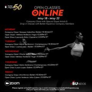 Ballet Hispánico Open Classes Online Through June 5 Image