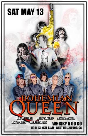 Bohemian Queen To Headline The Whisky A Go Go's Rockin' Mother's Day Show 