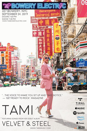 International Recording Artist Tami Makes NYC Debut Image
