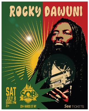 Rocky Dawuni Will Perform Live at SOB'S Next Month  Image