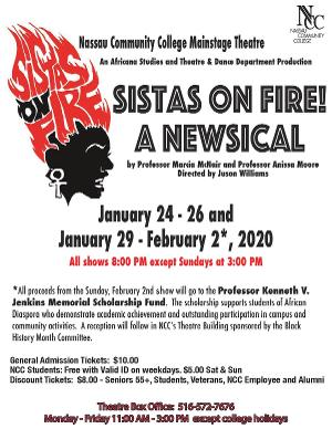 SISTAS ON FIRE Comes to Nassau Community College  Image