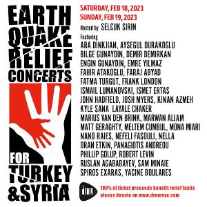 NYC Venue DROM to Host Earthquake Relief Concerts for Turkey and Syria Image