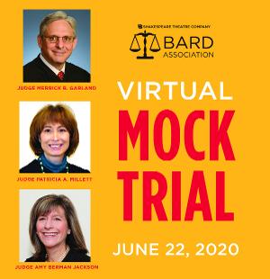 Judge Merrick Garland Takes The Bench For Shakespeare Theatre Company's Virtual Mock Trial 