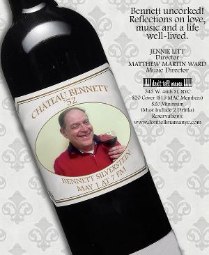 Bennett Silverstein Uncorks Chateau Bennett '52 at Don't Tell Mama  Image