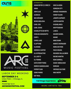 ARC Music Festival Announces 2022 Lineup 