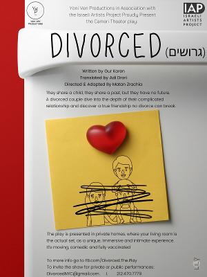 DIVORCED, THE PLAY to be Presented at Williamsburg Speakeasy Theater  Image