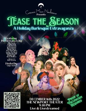 TEASE THE SEASON: A Holiday Burlesque Extravaganza is Coming to the Newport Theater This Month 