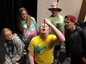 Cast Set For Sauk's HOW TO EAT FRIED WORMS 