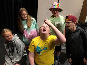 Cast Set For Sauk's HOW TO EAT FRIED WORMS Image