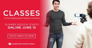 Shakespeare Theatre Company Extends Its Popular Series Of Online Classes For Adults Image