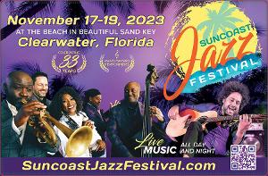 33rd Annual Suncoast Jazz Festival on Clearwater's Sand Key Returns in November 
