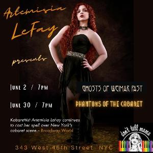 Artemisia LeFay To Return To Don't Tell Mama In June Image
