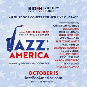 Jazz Musicians Unite For Biden/Harris This Thursday 