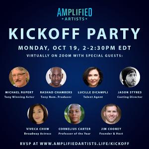 Celebrate the Launch of Amplified Artists With Michael Rupert,  Viveca Chow and More 