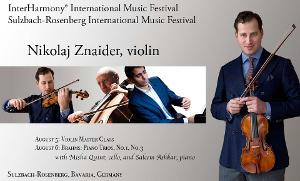 Violinist Nikolaj Szeps-Znaider Performs At InterHarmony Festival In Germany In August Image