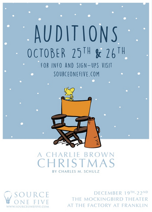 Source One Five Announces Auditions For A CHARLIE BROWN CHRISTMAS Image