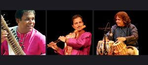 World Music Institute Presents Masters Of Indian Music Gaurav Mazumdar, Rupak Kulkarni & Hindole Majumdar Image