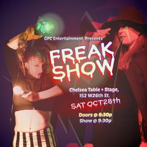 Chelsea Table + Stage To Present Circus-Themed FREAK SHOW Halloween Weekend Image