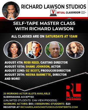 The Richard Lawson Studios Launches Master Class Series 