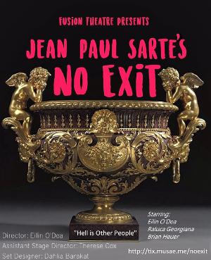 Fusion Theatre NYC Presents NO EXIT Image