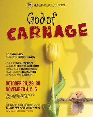 Award-Winning Hit GOD OF CARNAGE Comes To Morristown This Month 